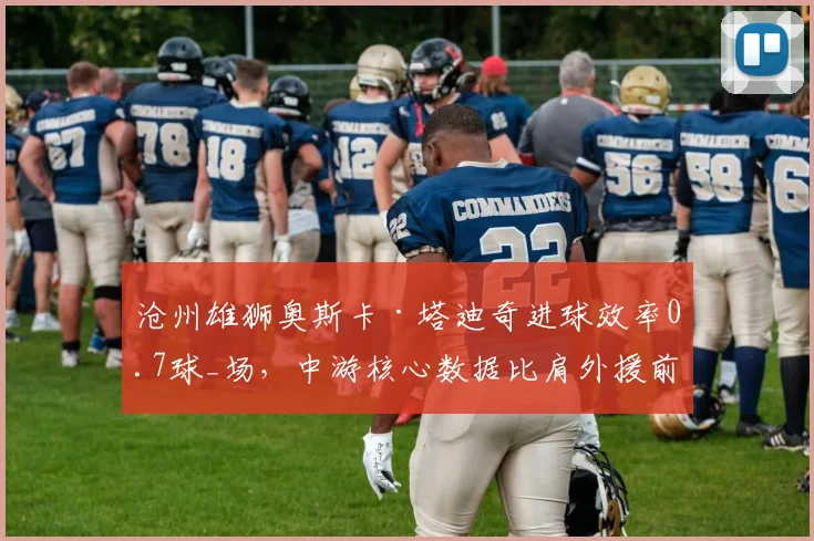 沧州雄狮奥斯卡·塔迪奇进球效率0.7球_场，中游核心数据比肩外援前三